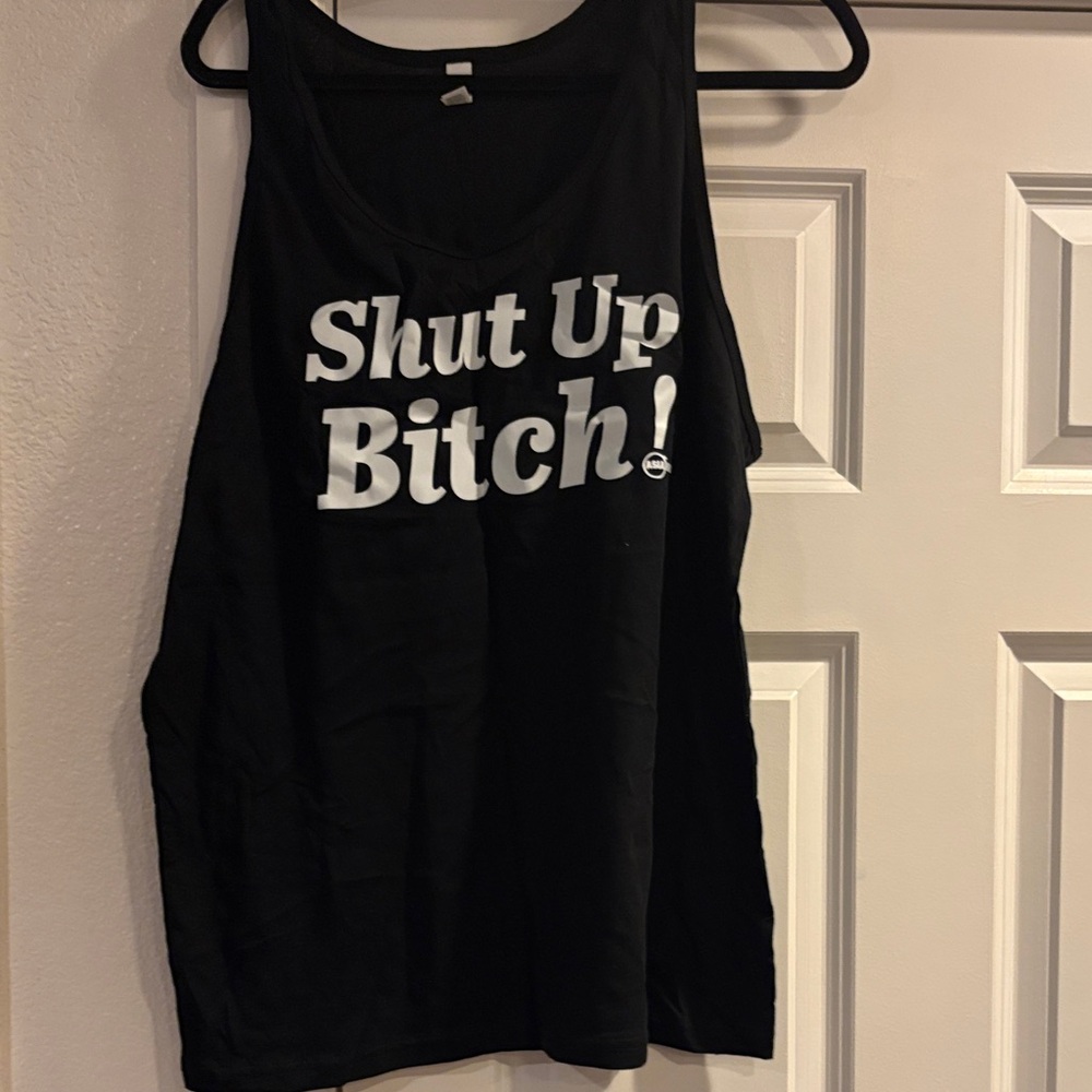 Black Graphic Tank Top from RuPauls drag race